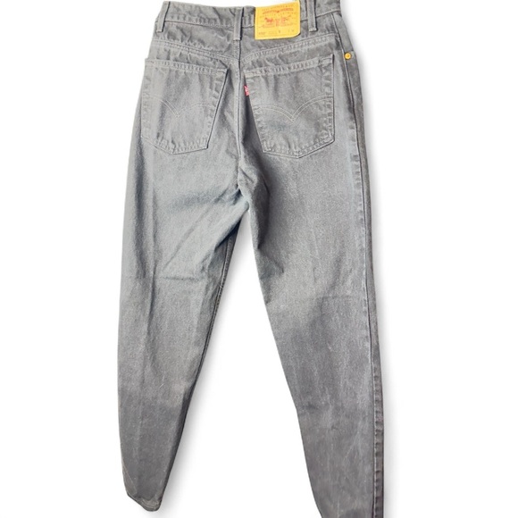 Levi's 550 Women's Black Jeans Size 8 - Picture 4 of 7